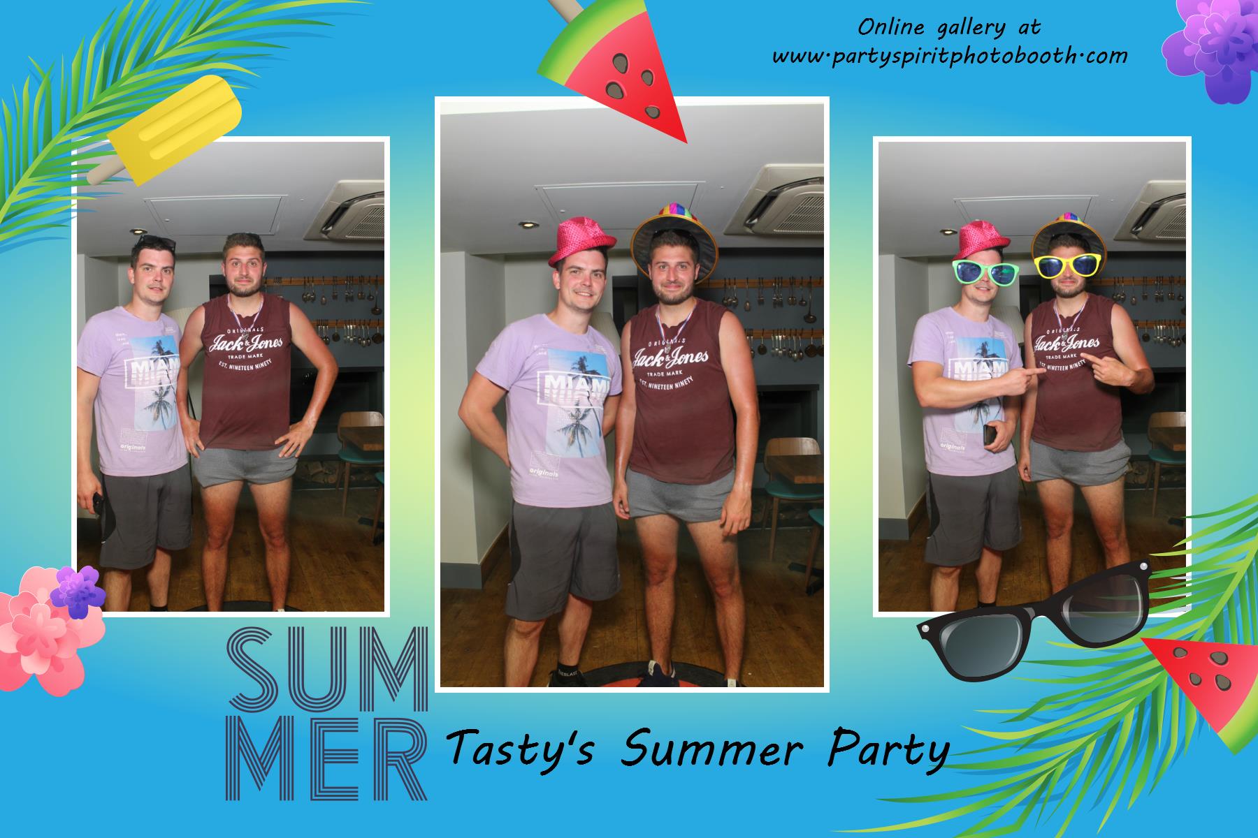 Tasty's Summer party | View more photos from the event at gallery.partyspiritphotobooth.com/u/PartySpiritPhotoBooth/Tastys-Summer-party